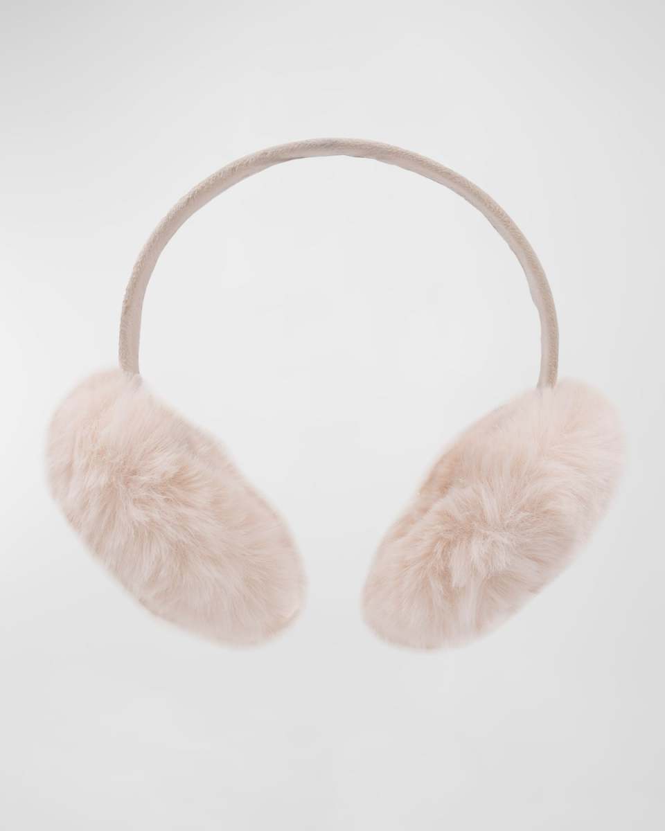 Velvet & Faux Rex Rabbit Ear Muffs